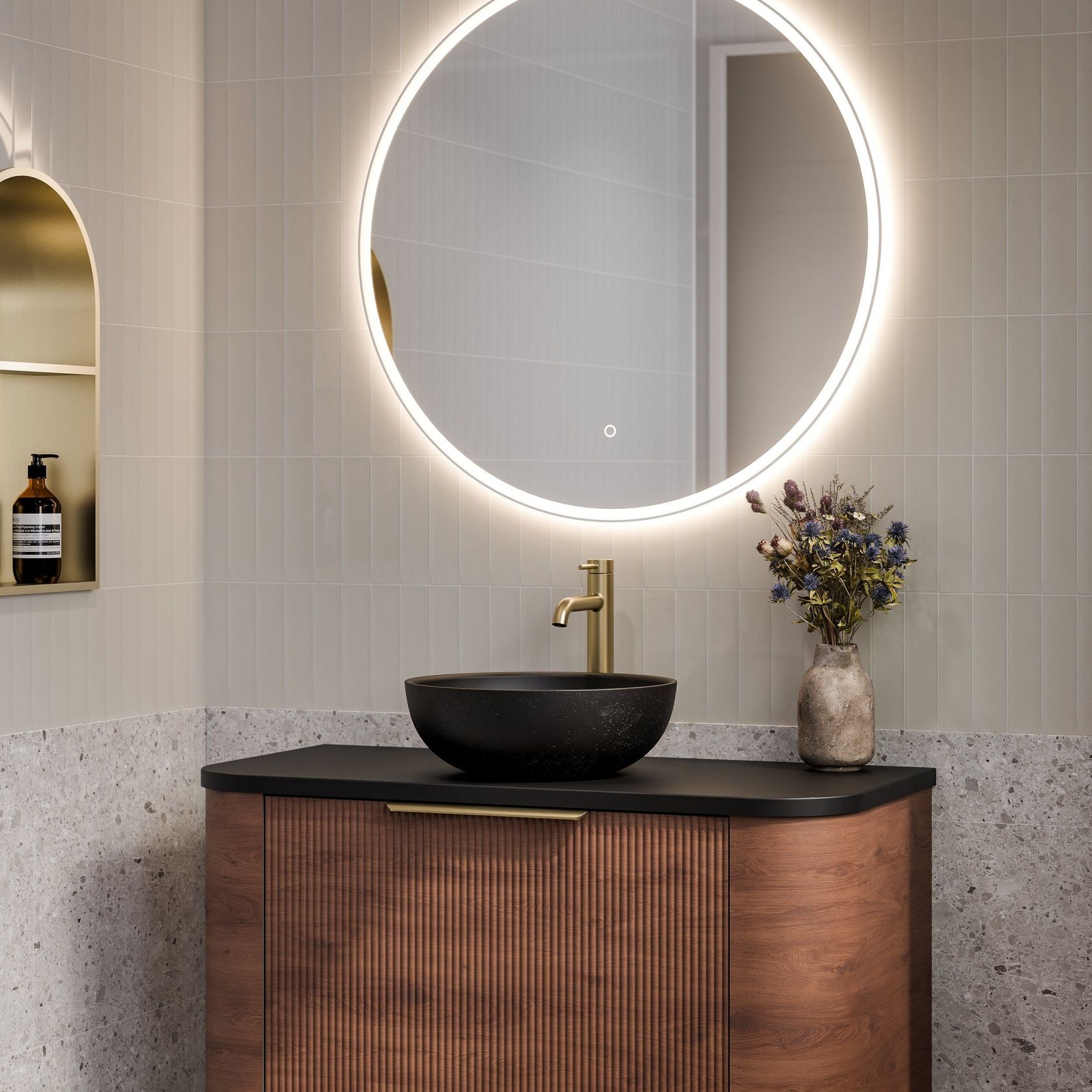 Nature 1200 Vanity | Inset Basin gallery detail image