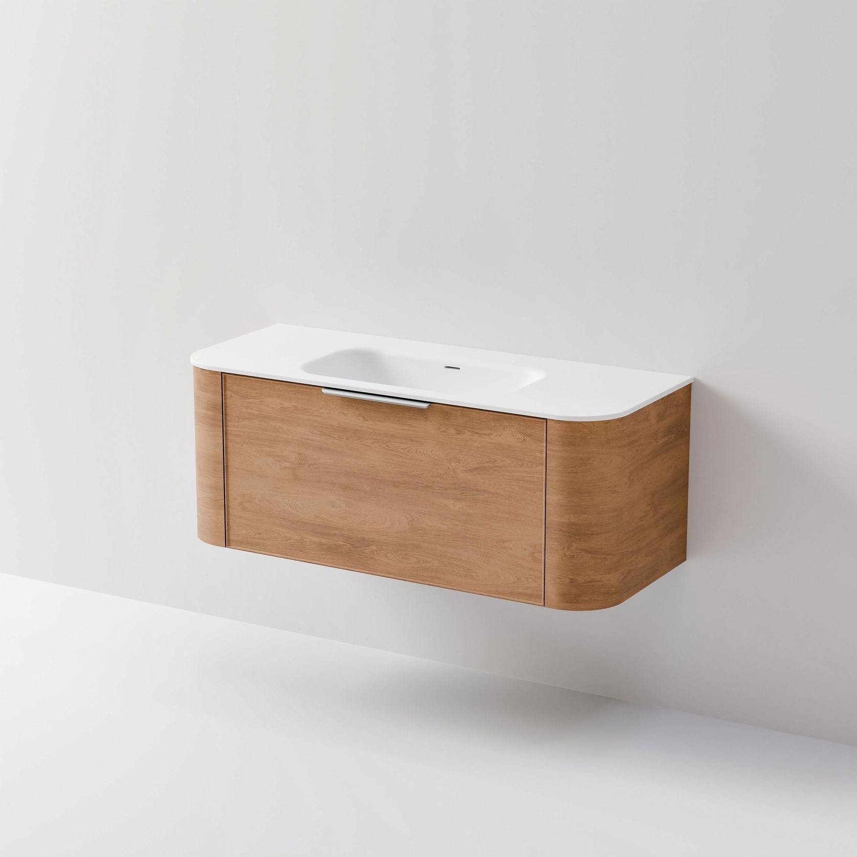 Nature 1200 Vanity | Inset Basin & Axel Drawer Front gallery detail image