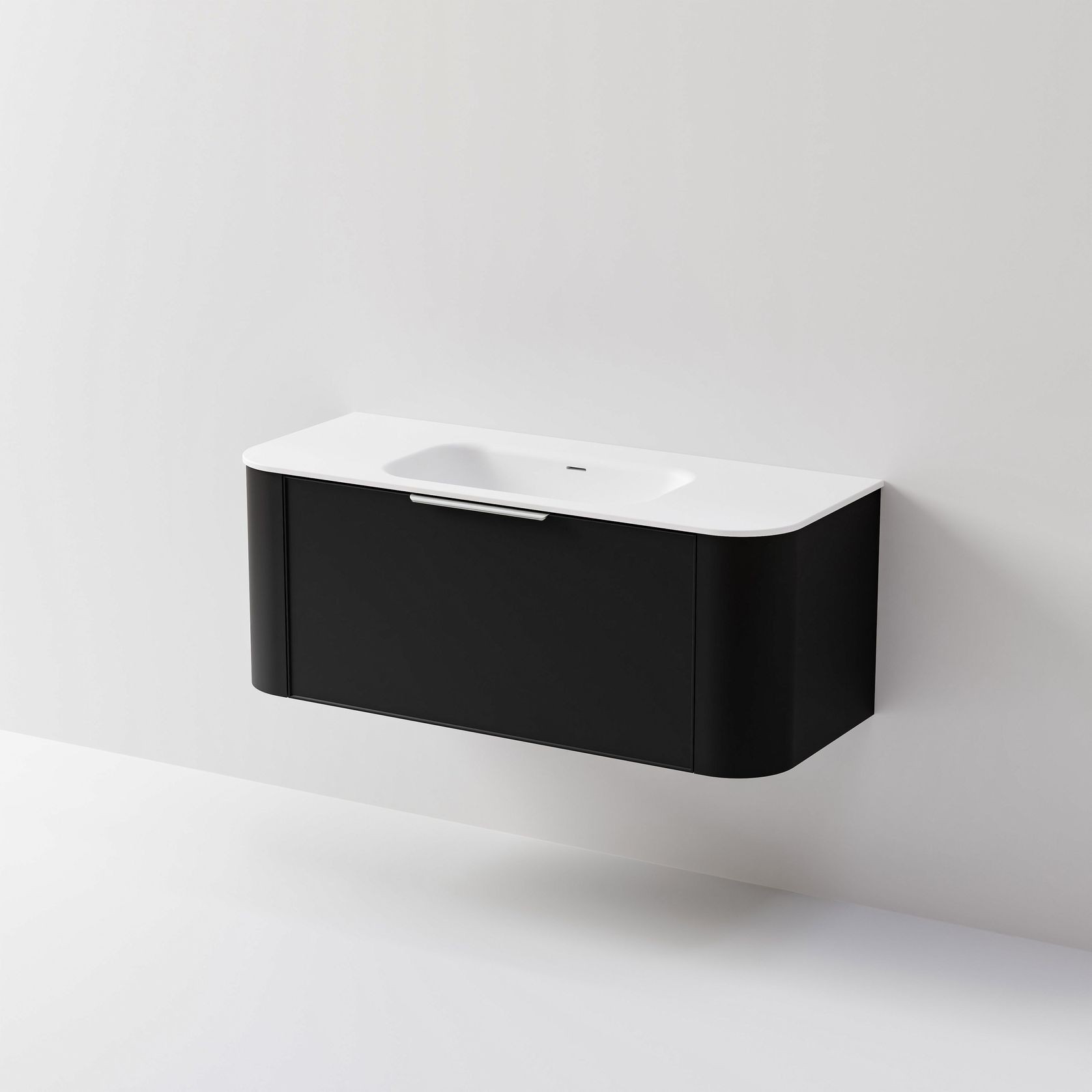 Nature 1200 Vanity | Inset Basin & Axel Drawer Front gallery detail image
