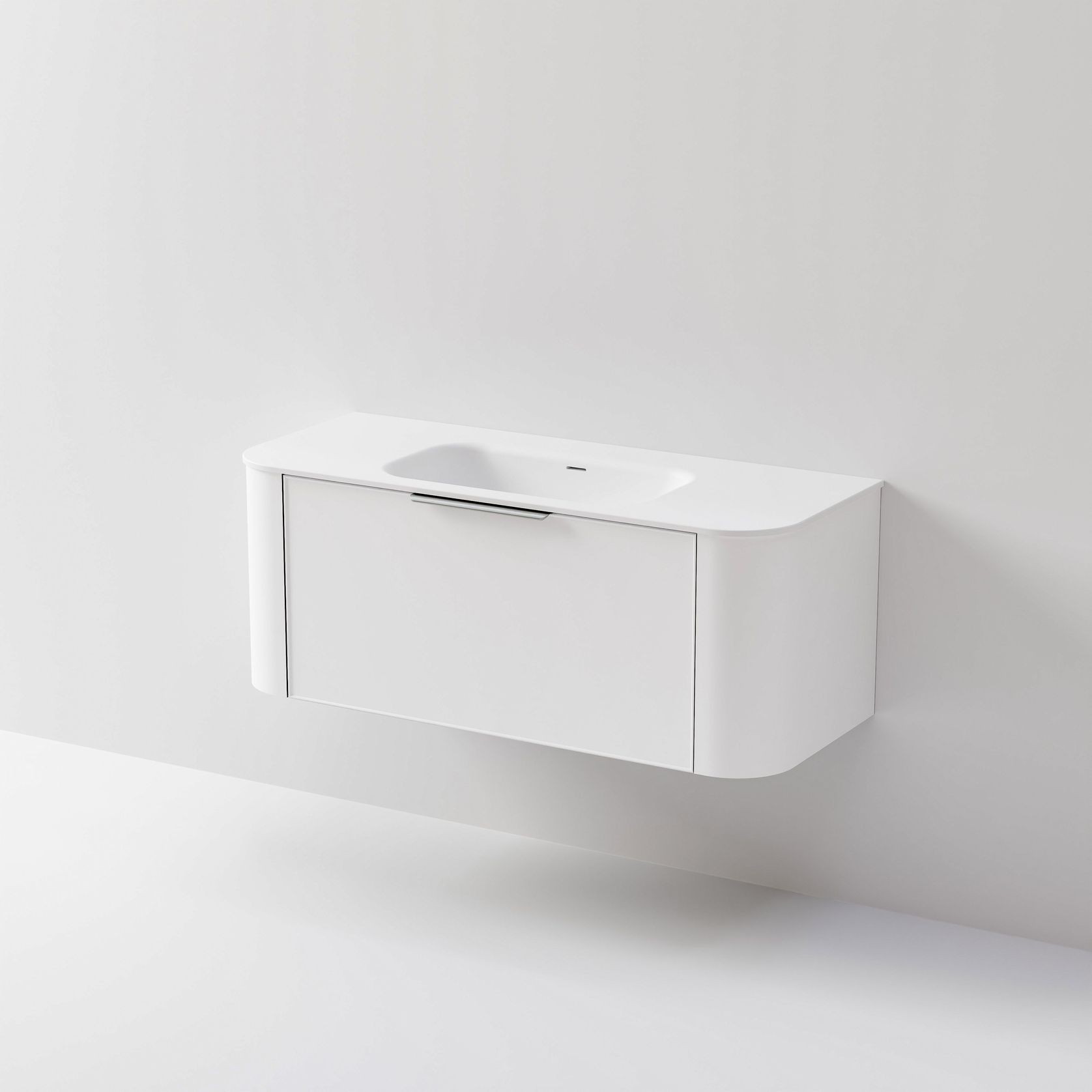Nature 1200 Vanity | Inset Basin & Axel Drawer Front gallery detail image