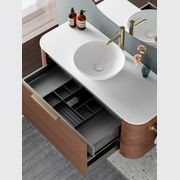 Nature 1200 Vanity | Inset Basin & Pillar Drawer Front gallery detail image