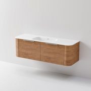 Nature 1500 Vanity | Inset Basin & Pillar Drawer Front gallery detail image