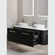 Nature 1500 Vanity | Double Inset Basin & Axel Drawer Front gallery detail image