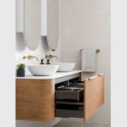 Nature 1500 Vanity | Double Inset Basin & Pillar Drawer Front gallery detail image
