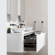 Nature 1500 Vanity | Double Inset Basin & Pillar Drawer Front gallery detail image