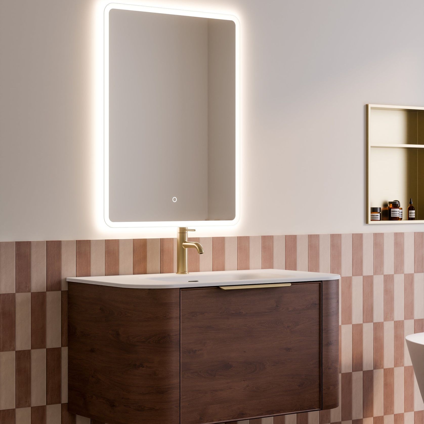 Nature 900 Vanity | Inset Basin gallery detail image