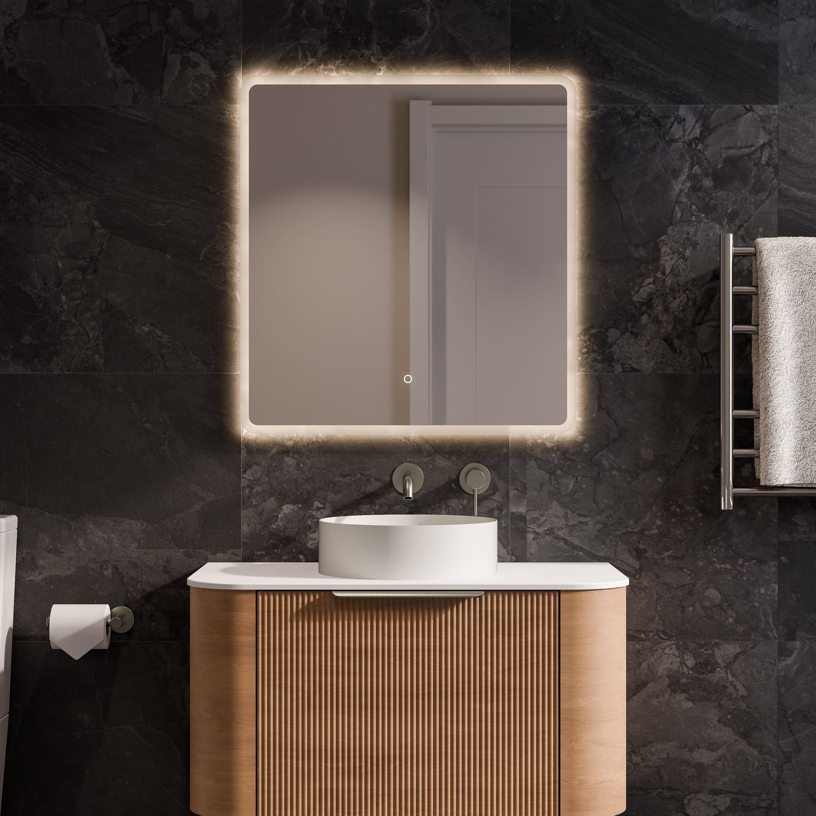 Nature 900 Vanity | Inset Basin gallery detail image
