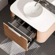 Nature 900 Vanity | Flat Slab Top & Pillar Drawer Front gallery detail image