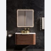 Nature 900 Vanity | Flat Slab Top & Pillar Drawer Front gallery detail image
