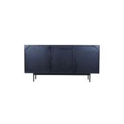 NAKITA Sideboard Buffet 160 cm Solid Acacia Wood - Honey & Black gallery detail image
