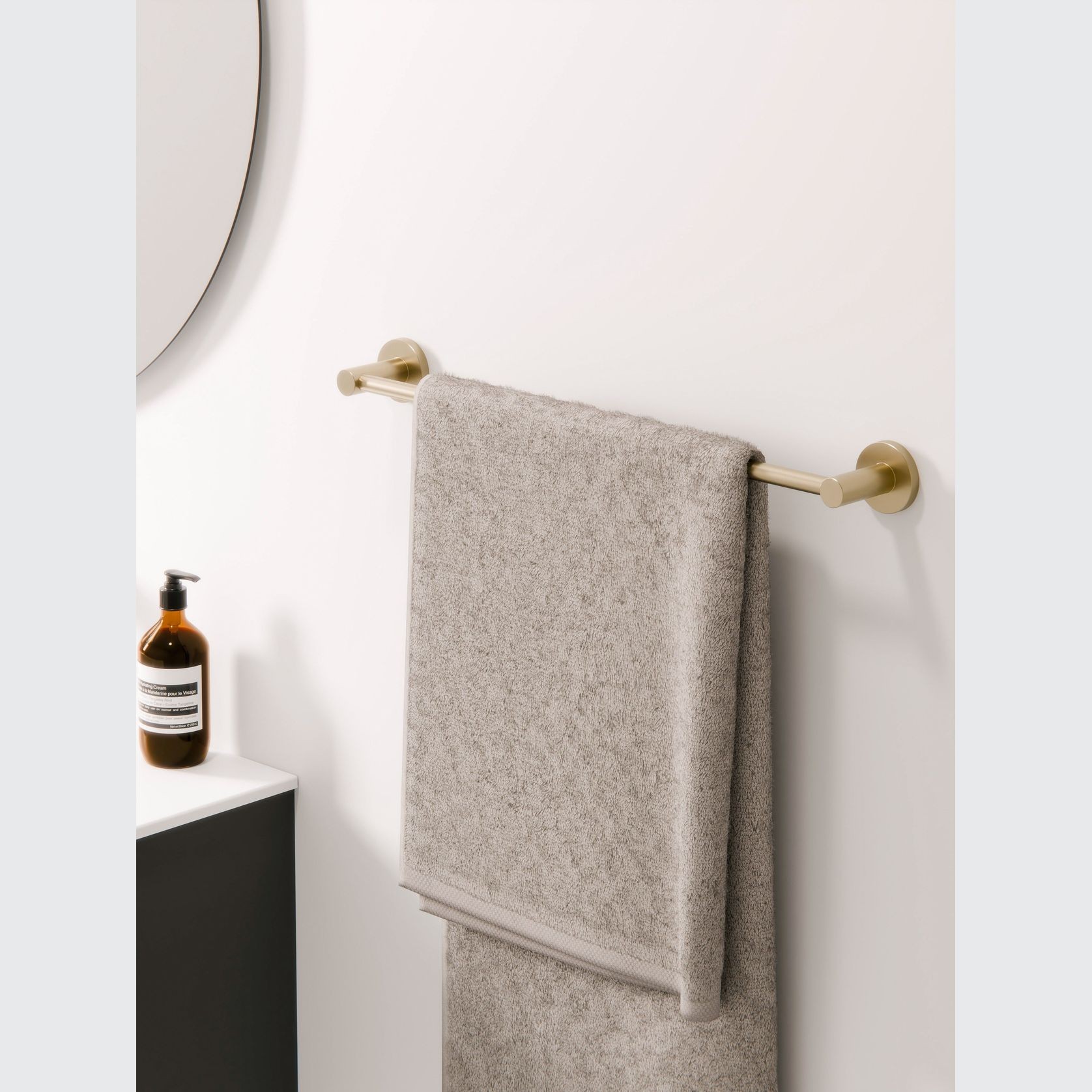 Nature Hand Towel Rail 600mm gallery detail image