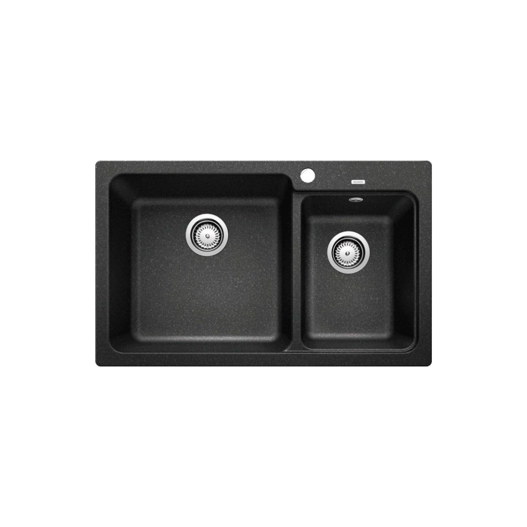 Blanco Naya 8 Double Bowl Inset Sink - Anthracite gallery detail image