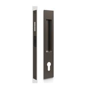 Mardeco 'M' Series Flush Pull Euro Lock Set Key Locking Bronze for Timber and Aluminum Doors BR8104/SET *No Cylinder* gallery detail image