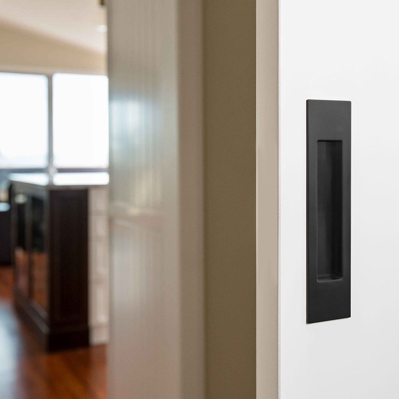 Mardeco 'M' Series Flush Pull Bronze for Timber and Aluminum Sliding Double Doors BR8002/190 *Single* gallery detail image