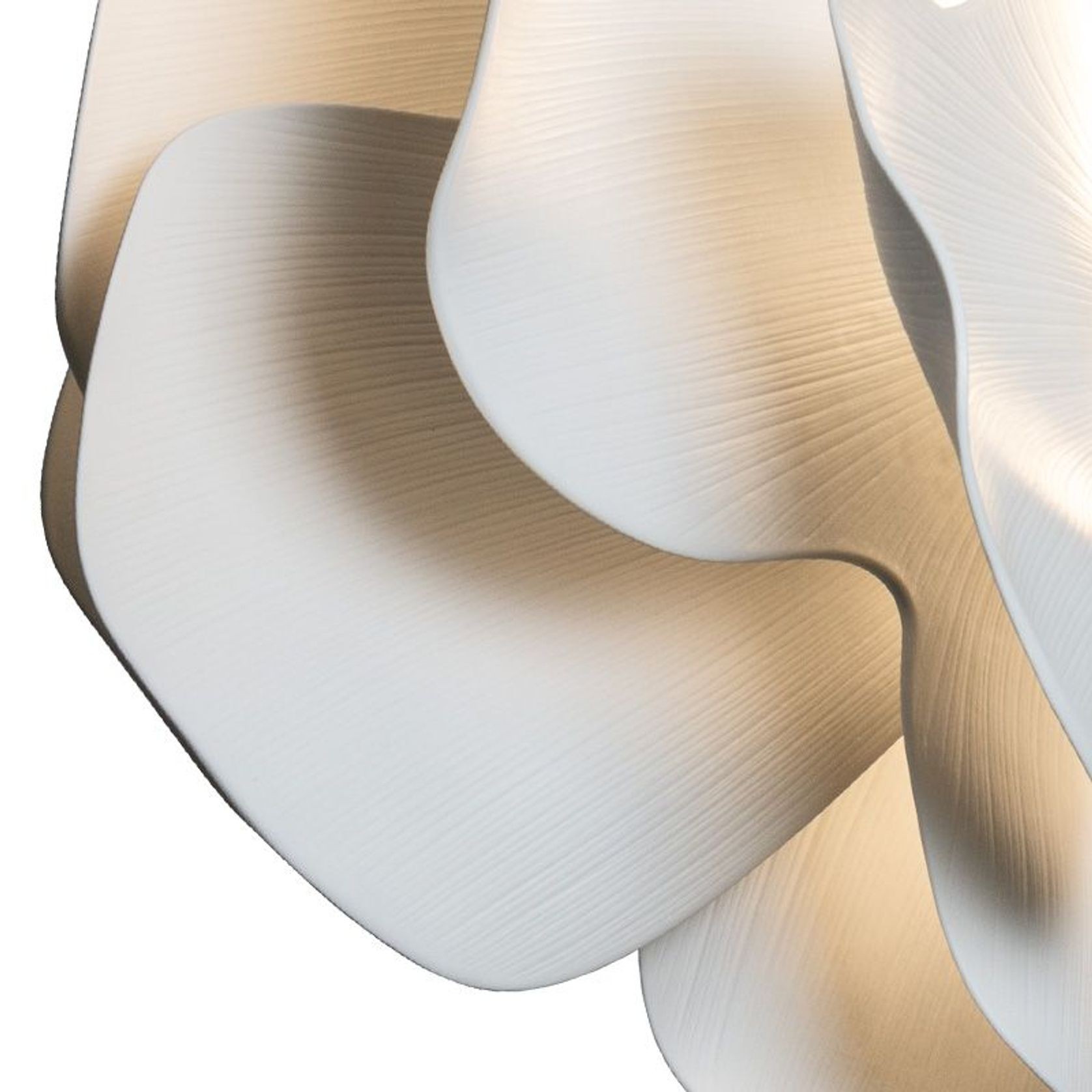 Nightbloom 47cm White Pendant gallery detail image
