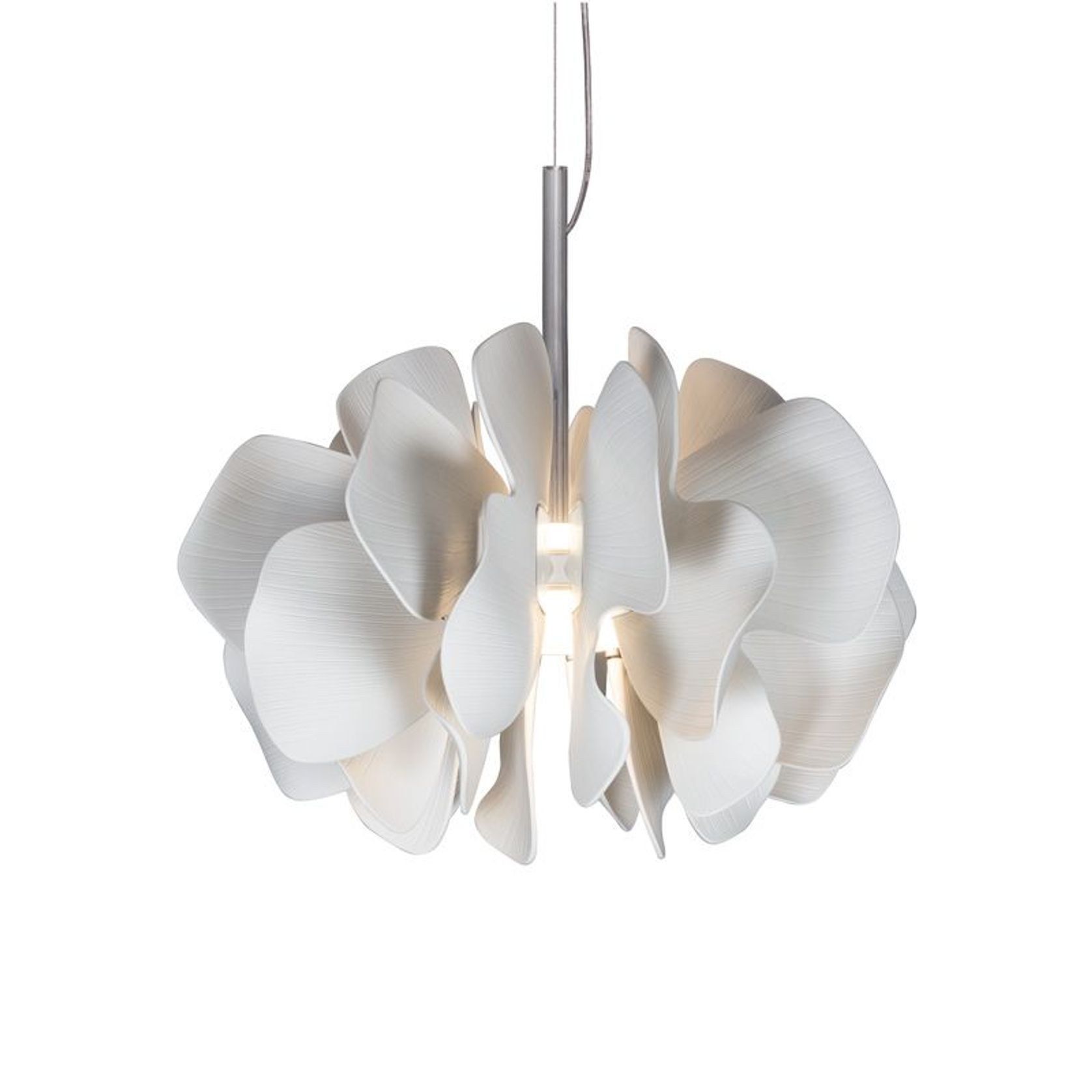 Nightbloom 47cm White Pendant gallery detail image