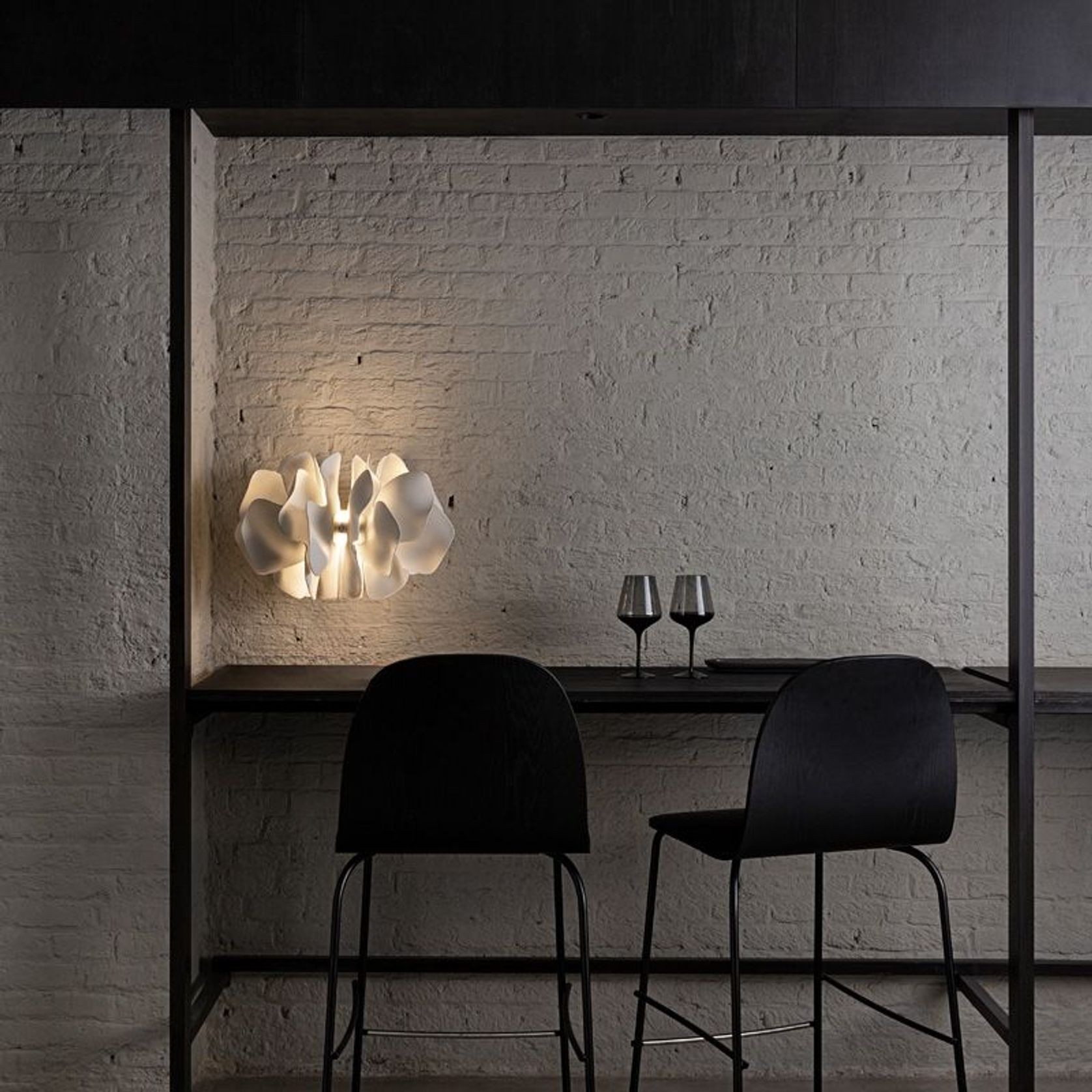 Nightbloom White Wall Light gallery detail image