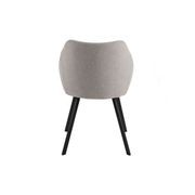 NILES Dining Chair - Beige & Black gallery detail image