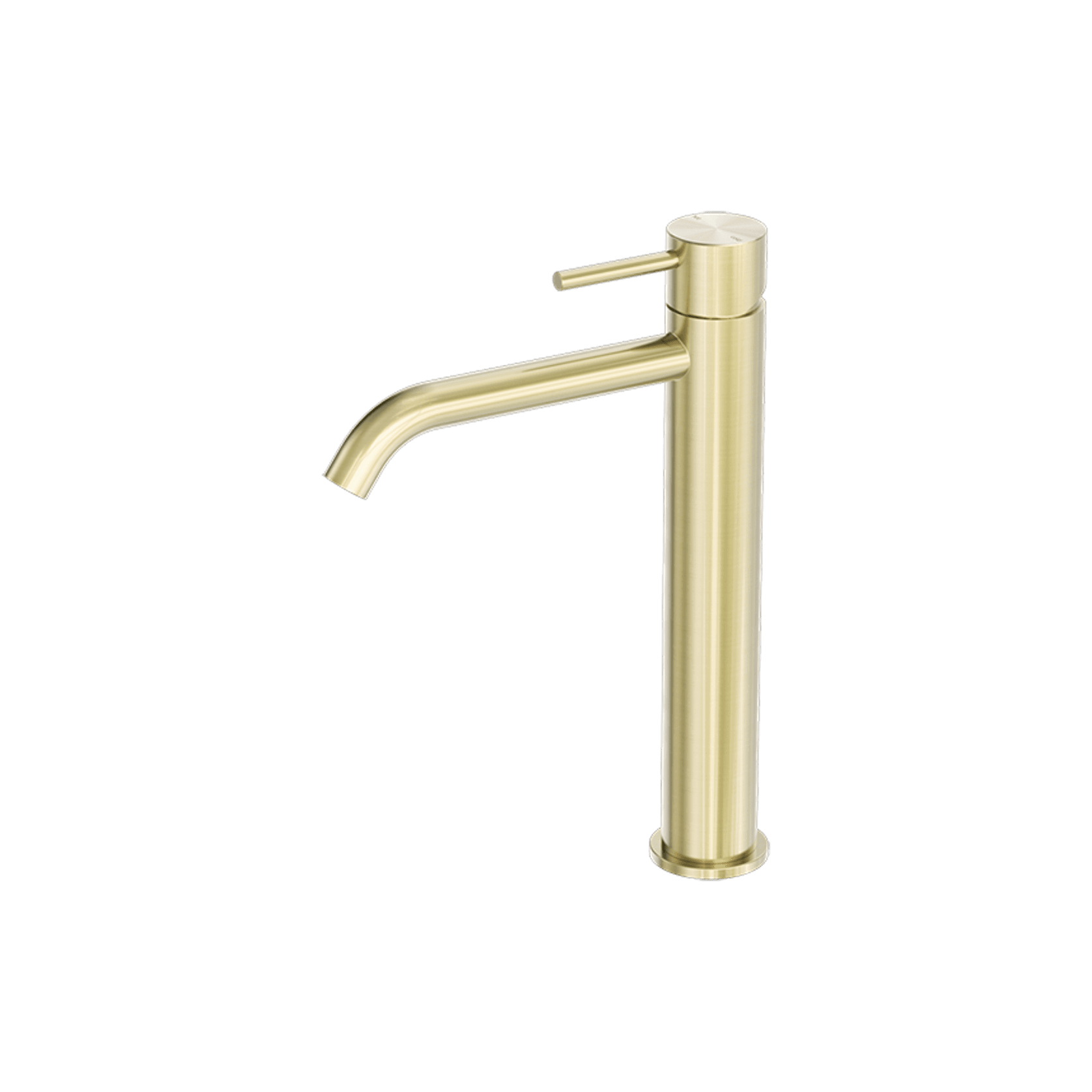 Zen SS316L Tall Basin Mixer | Brushed Gold gallery detail image