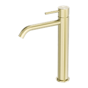 Zen SS316L Tall Basin Mixer | Brushed Gold gallery detail image