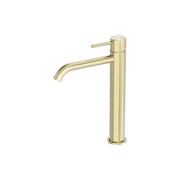 Zen SS316L Tall Basin Mixer | Brushed Gold gallery detail image