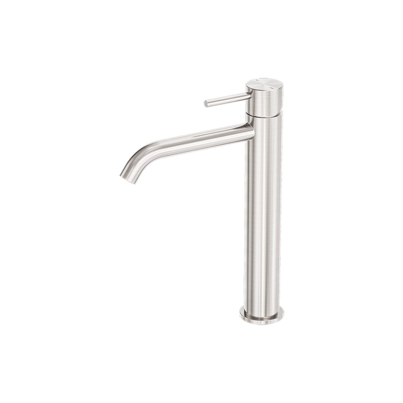 Zen SS316L Tall Basin Mixer | Brushed Nickel gallery detail image