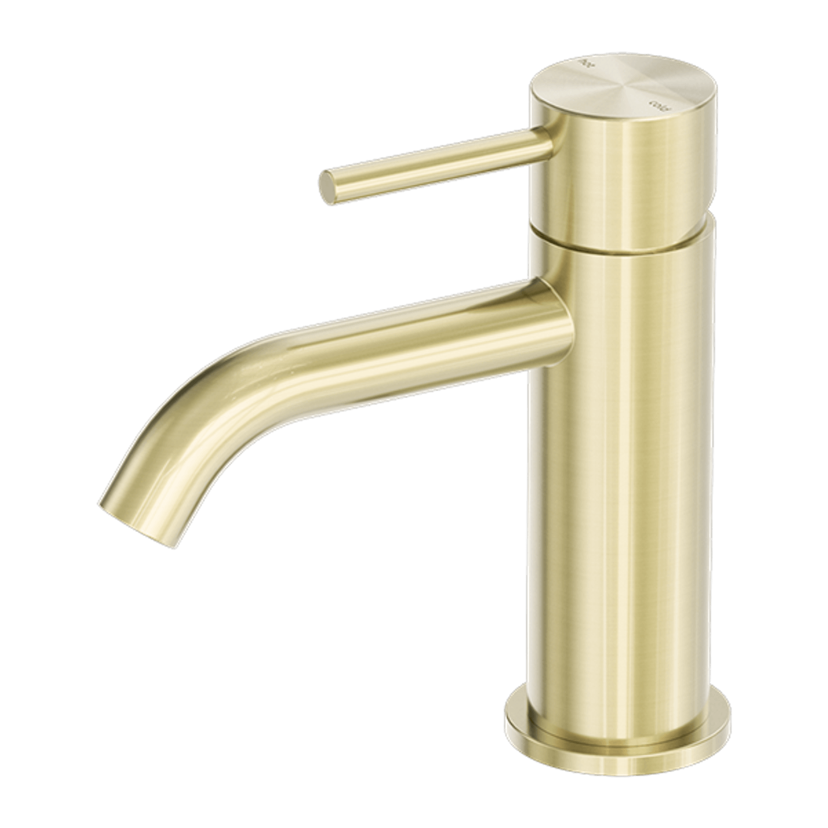 Zen SS316L Basin Mixer | Brushed Gold gallery detail image
