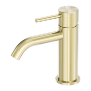 Zen SS316L Basin Mixer | Brushed Gold gallery detail image