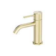 Zen SS316L Basin Mixer | Brushed Gold gallery detail image