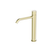 Zen SS316L Tall Basin Mixer Handless | Brushed Gold gallery detail image