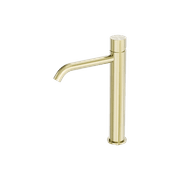 Zen SS316L Tall Basin Mixer Handless | Brushed Gold gallery detail image