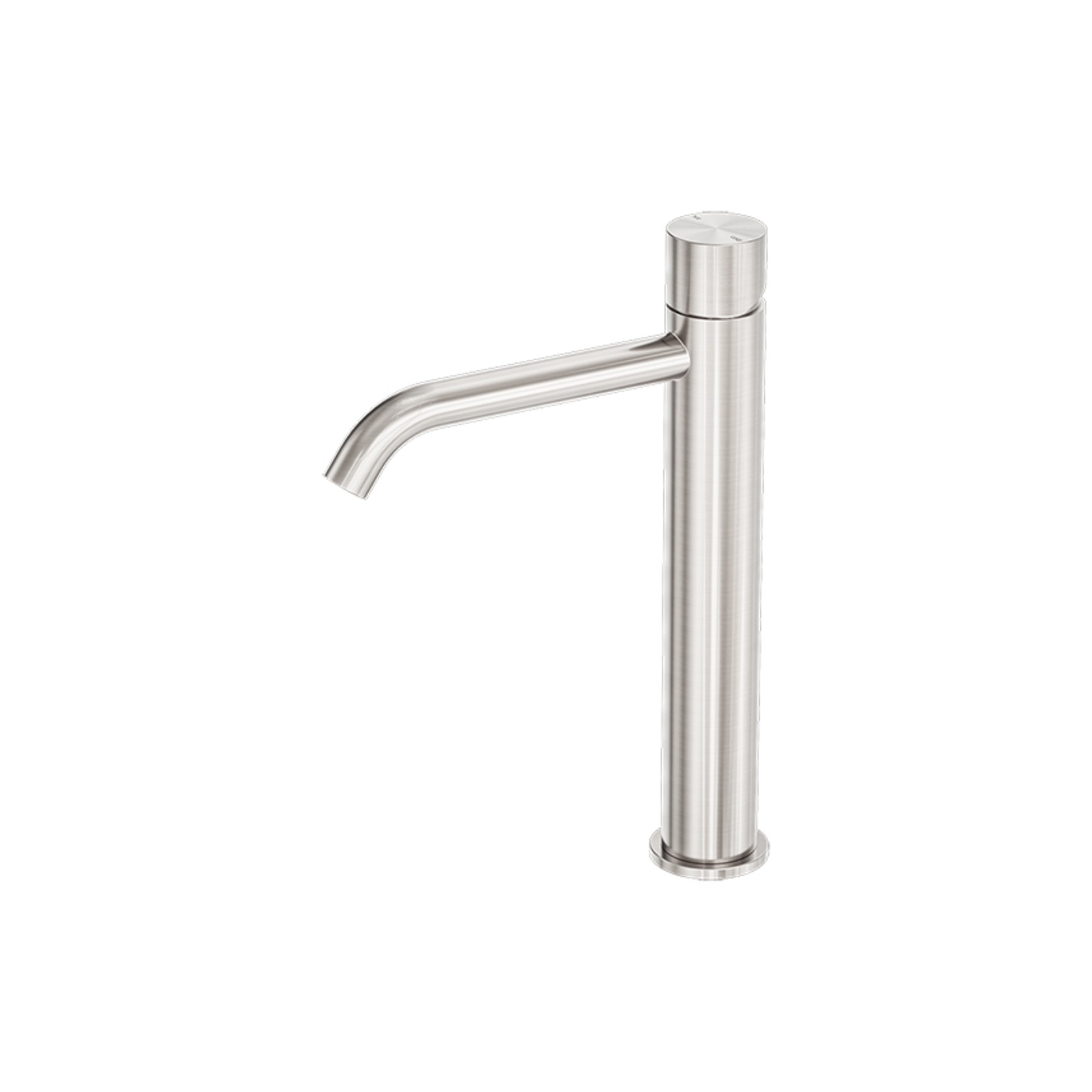 Zen SS316L Tall Basin Mixer Handless | Brushed Nickel gallery detail image