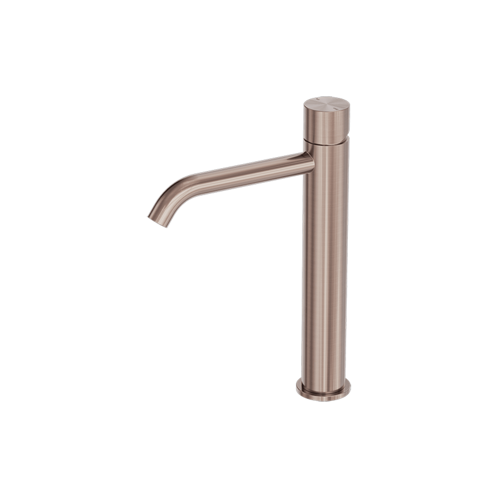 Zen SS316L Tall Basin Mixer Handless | Brushed Bronze gallery detail image