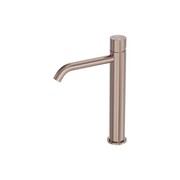 Zen SS316L Tall Basin Mixer Handless | Brushed Bronze gallery detail image