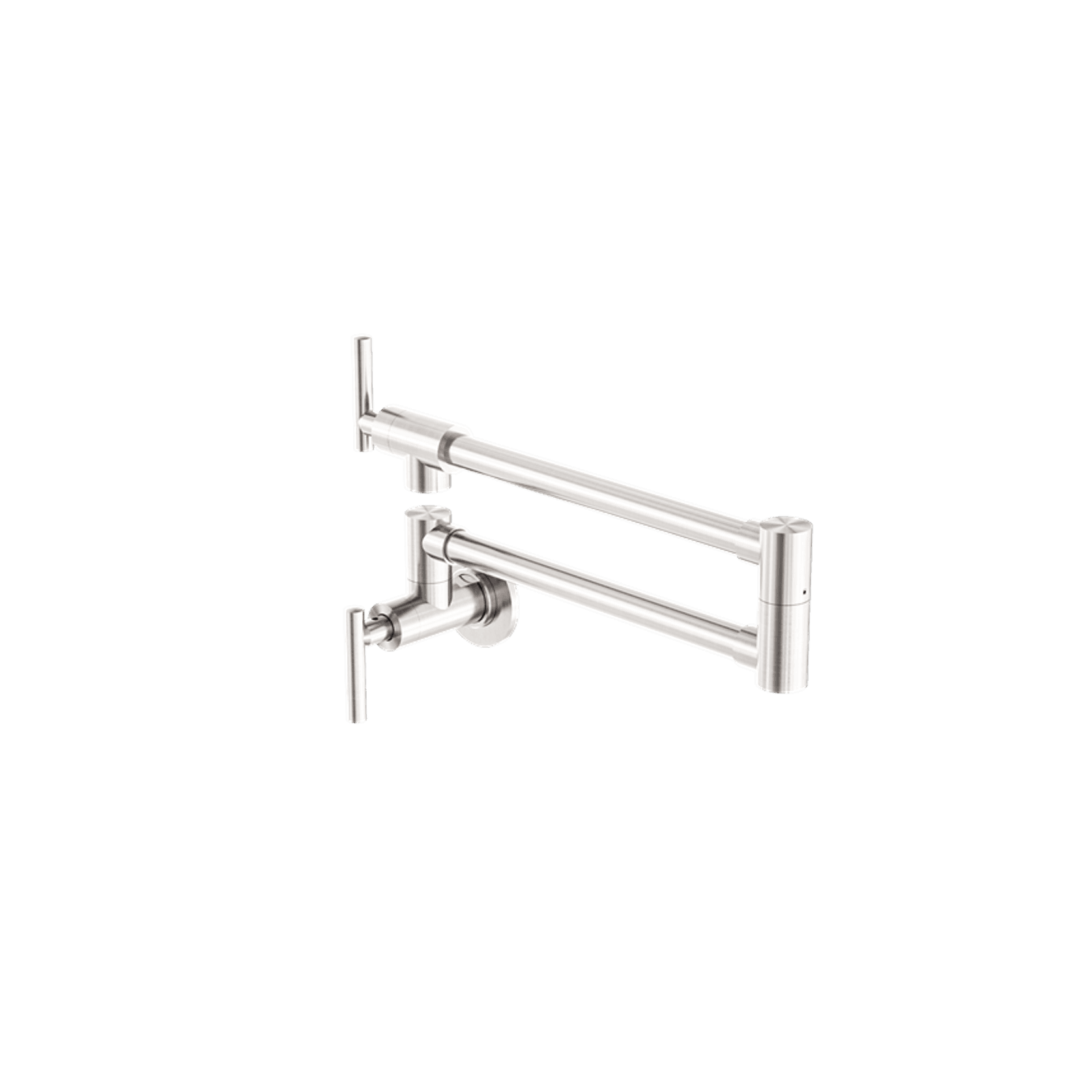 Zen 316L Stainless Steel Pot Filler | Brushed Nickel gallery detail image