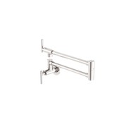 Zen 316L Stainless Steel Pot Filler | Brushed Nickel gallery detail image
