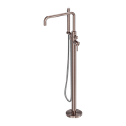 Zen SS316L Freestanding Bath Mixer & Outdoor Shower Hose | Brushed Bronze gallery detail image