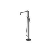 Zen SS316L Freestanding Bath Mixer & Outdoor Shower Hose | Graphite gallery detail image