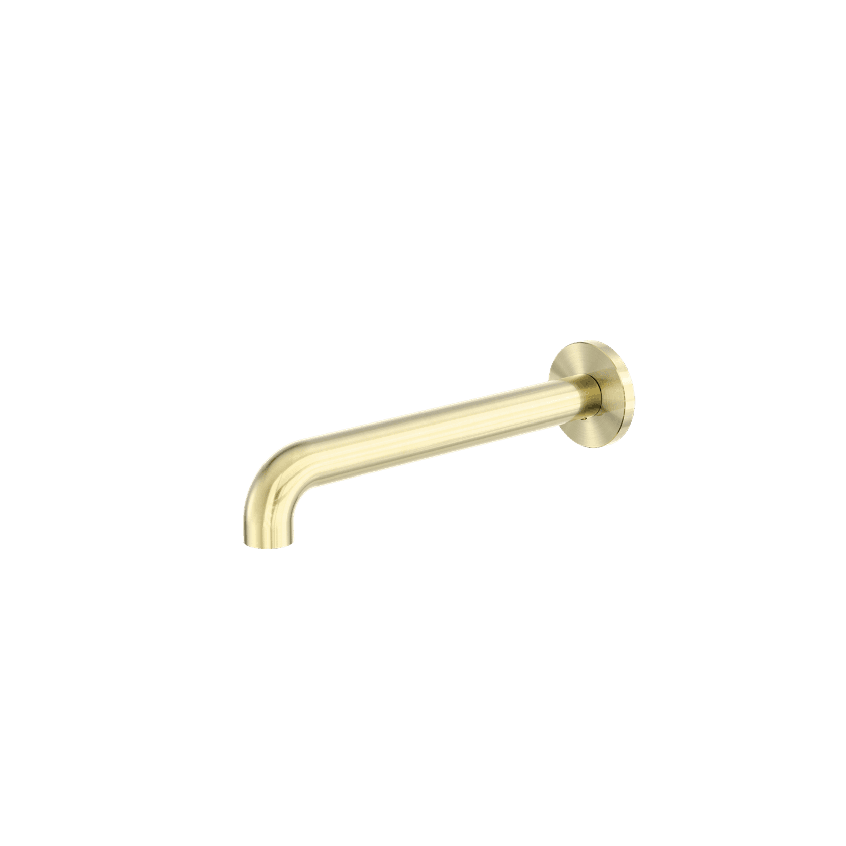Zen SS316L Round Basin/Bath Spout 185mm | Brushed Gold gallery detail image