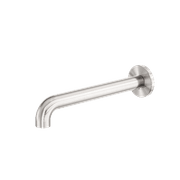 Zen SS316L Round Basin/Bath Spout 230mm | Brushed Nickel gallery detail image