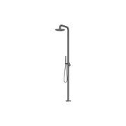Zen SS316L Outdoor Freestanding Shower Column | Graphite gallery detail image