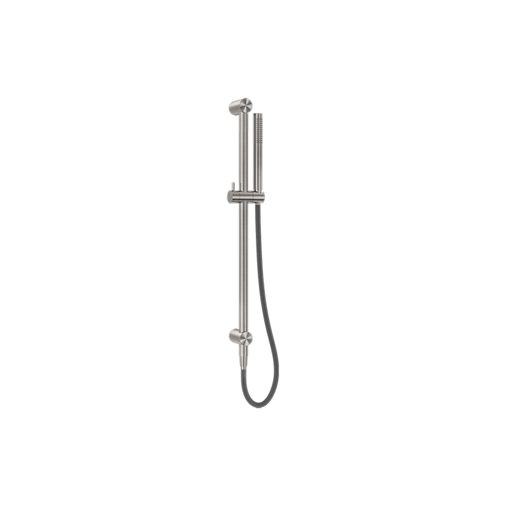 Zen SS316L Shower Rail & Outdoor Shower Hose | Brushed Nickel gallery detail image