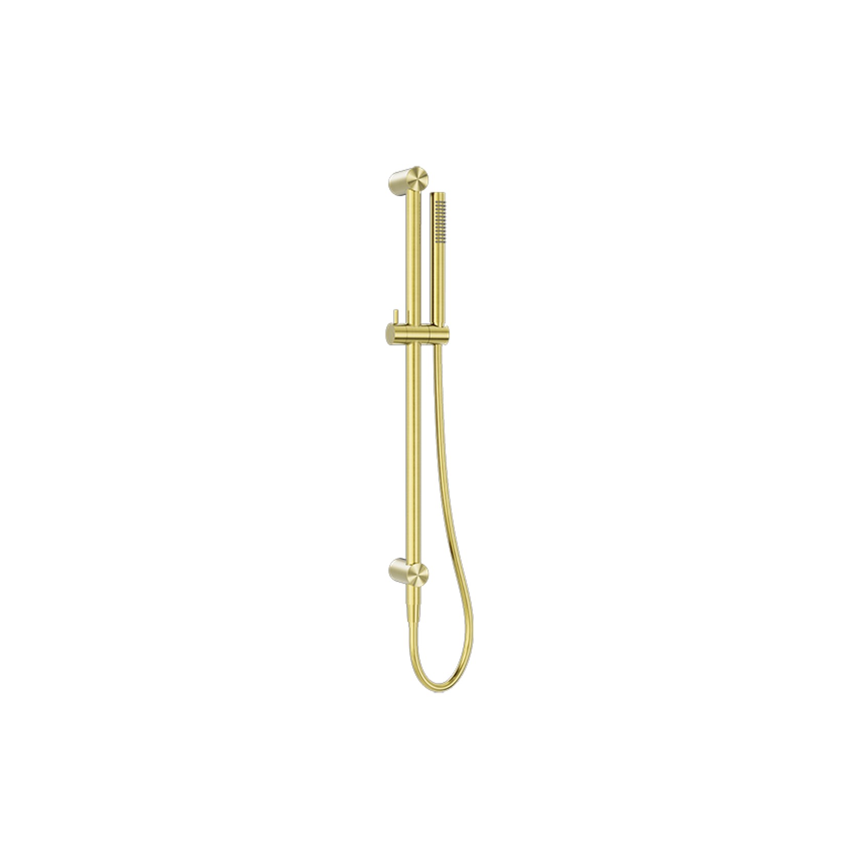 Zen SS316L Shower Rail | Brushed Gold gallery detail image