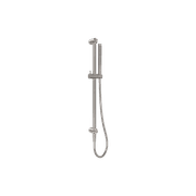 Zen SS316L Shower Rail | Brushed Nickel gallery detail image