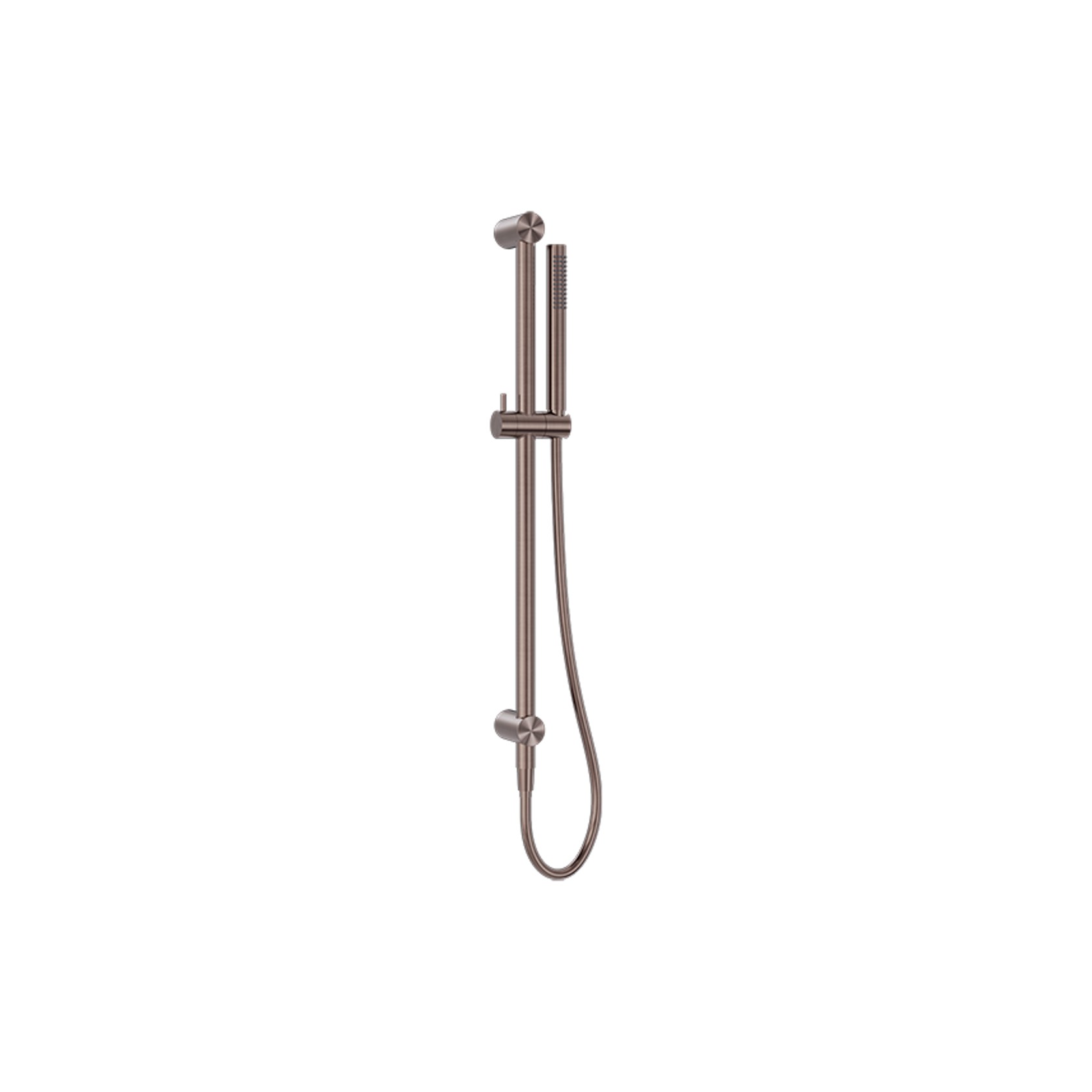 Zen SS316L Shower Rail | Brushed Bronze gallery detail image