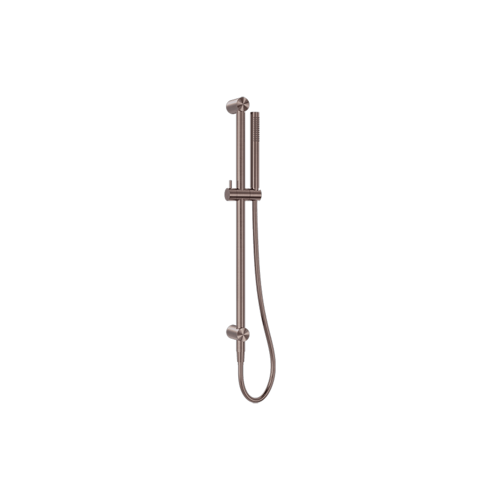 Zen SS316L Shower Rail | Brushed Bronze gallery detail image