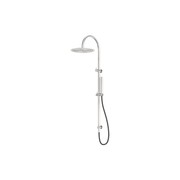 Zen SS316L Twin Shower & Outdoor Shower Hose | Brushed Nickel gallery detail image