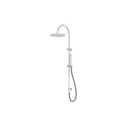Zen SS316L Twin Shower & Outdoor Shower Hose | Brushed Nickel gallery detail image