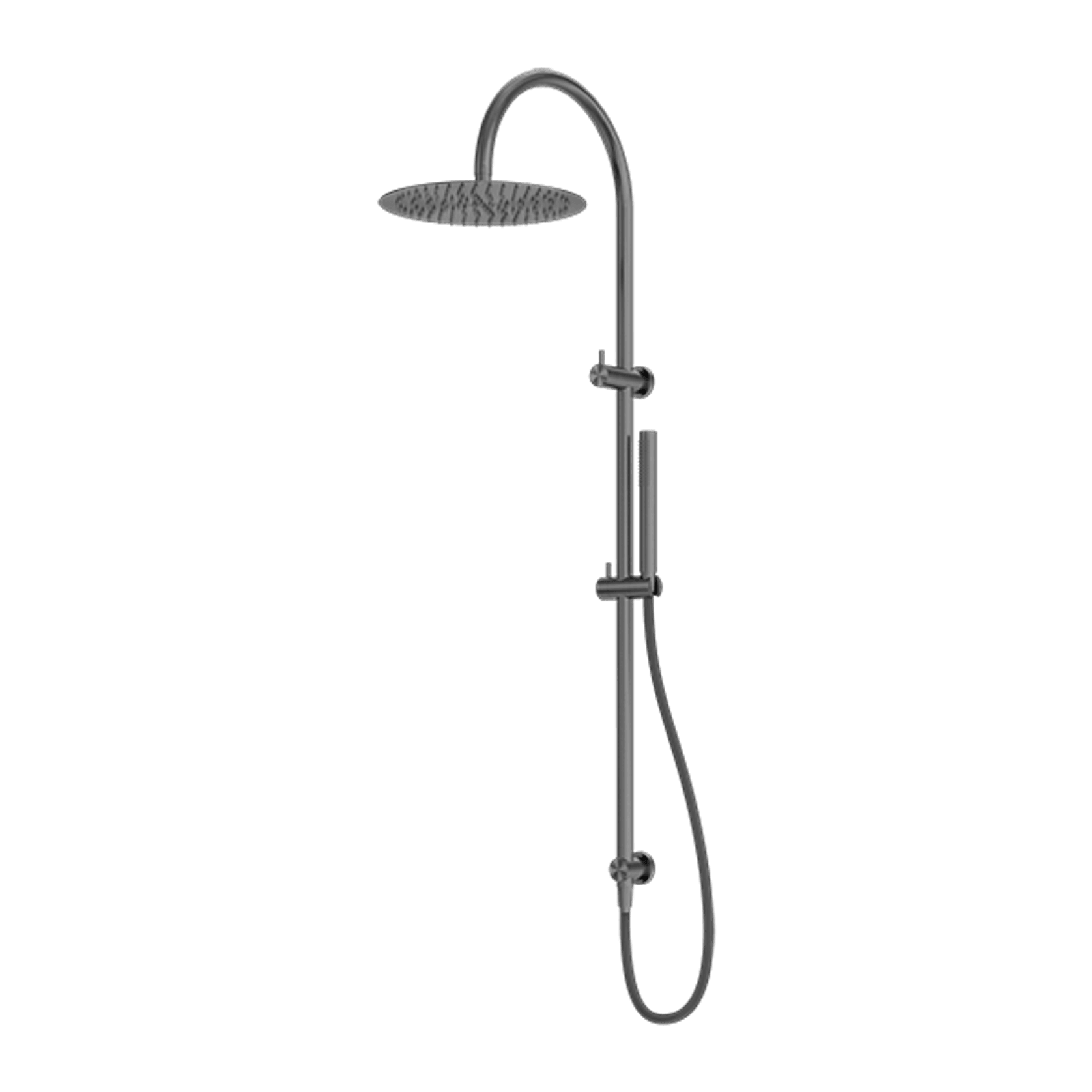 Zen SS316L Twin Shower & Outdoor Shower Hose | Graphite gallery detail image