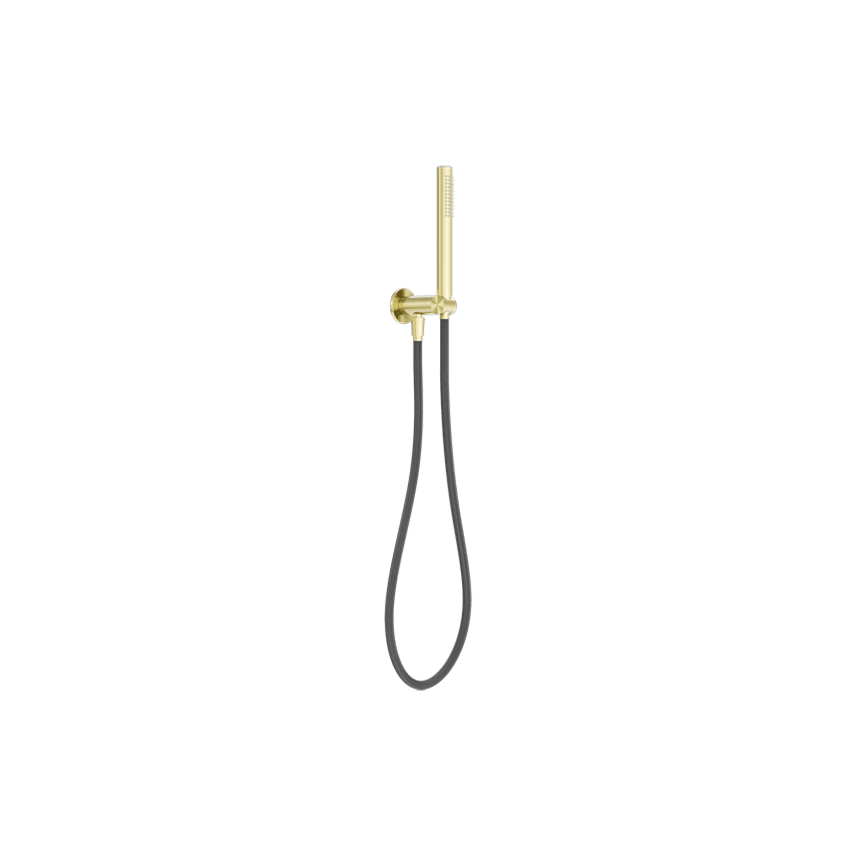 Zen SS316L Shower On Bracket & Outdoor Shower Hose | Brushed Gold gallery detail image
